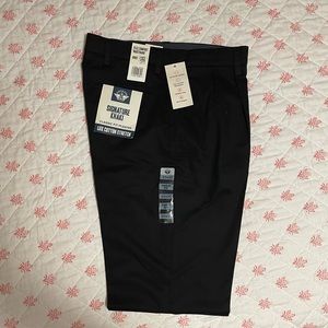 Mens Dockers signature khaki black 32X30